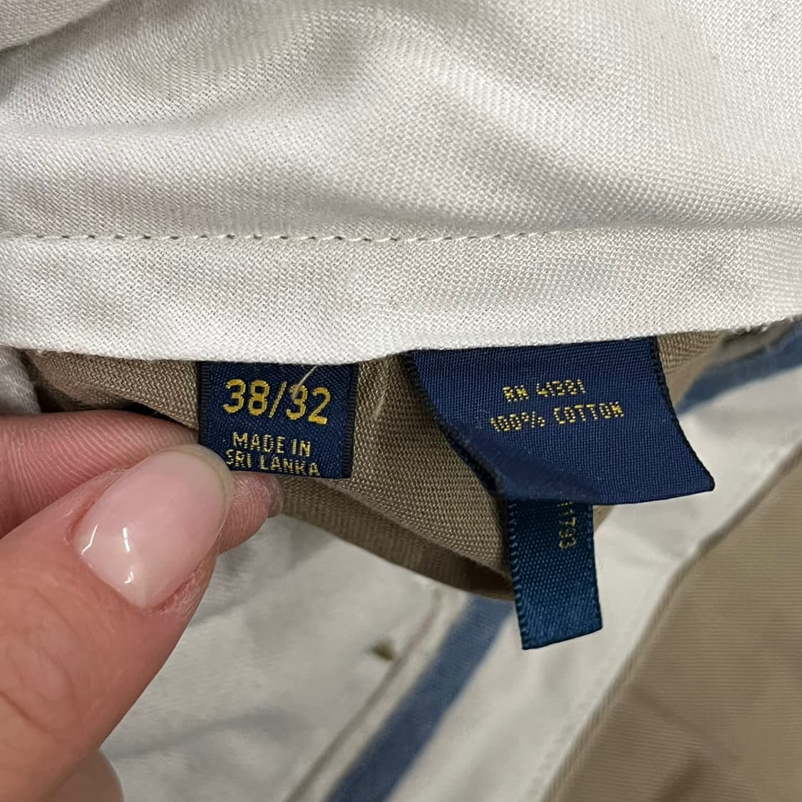 [정품] 폴로 랄프로렌 베이지 면바지 b17 상품이미지5