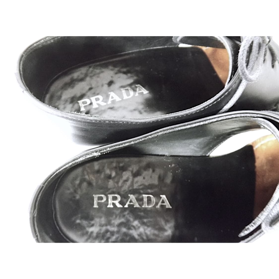 프라다 레더 플레인토 더비슈즈 상품이미지7