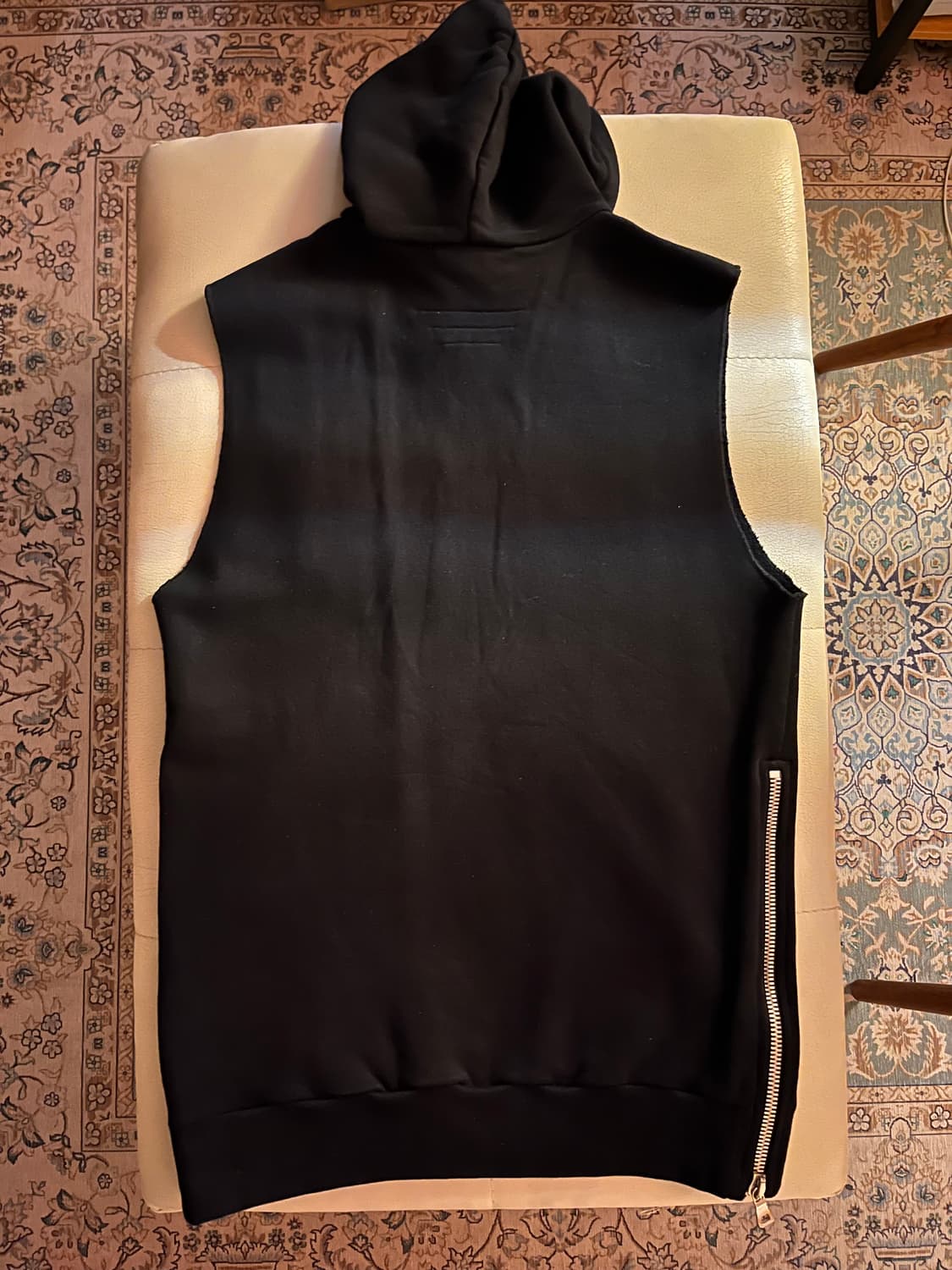 Balmain Sleeveless Embroidered Hoodie 상품이미지2