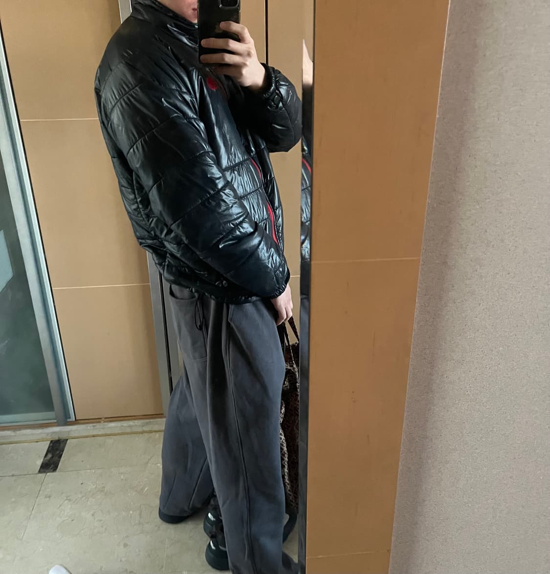 빈티지 노스페이스 경량패딩 90사이즈 상품이미지4