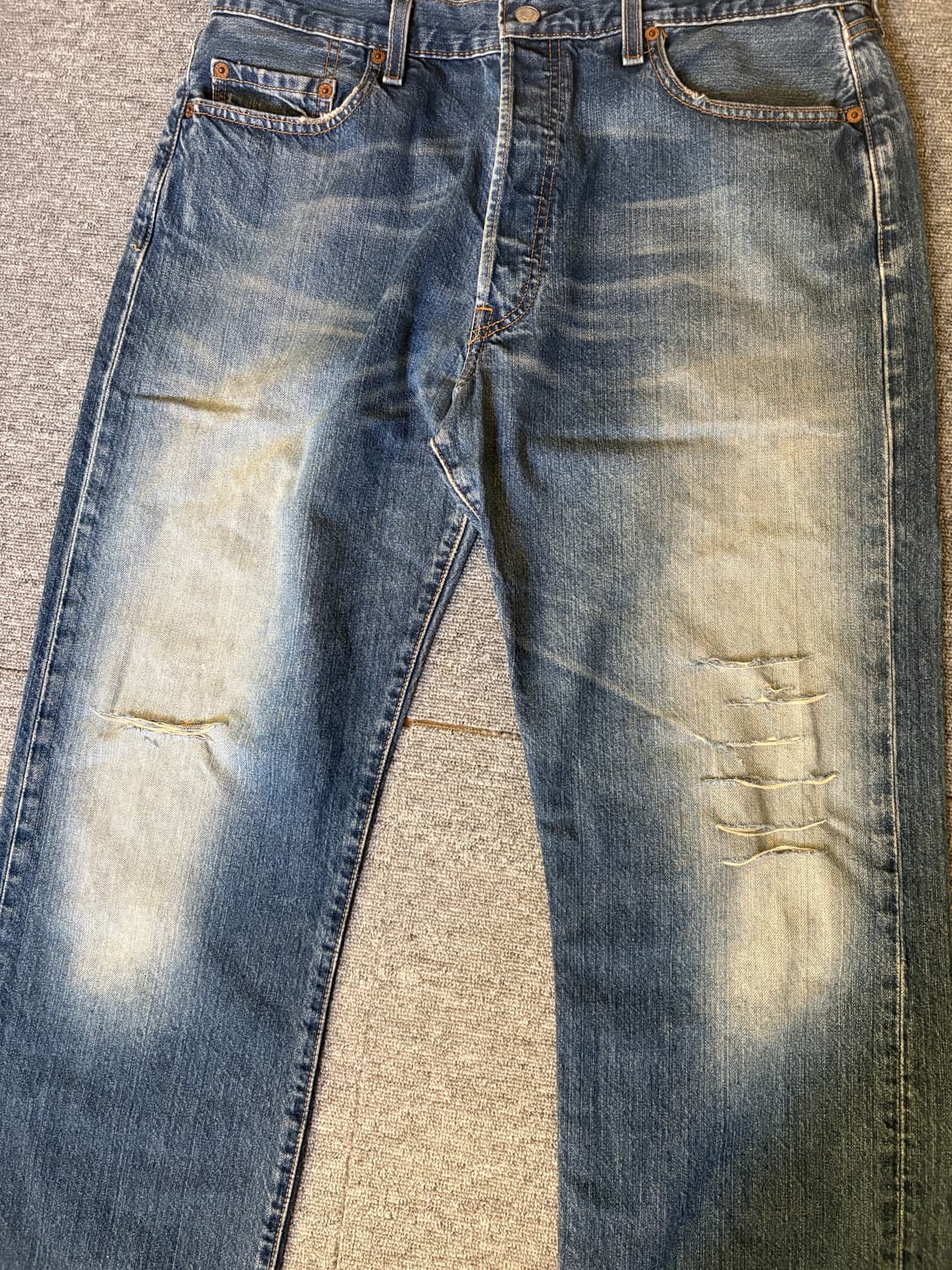 [W36 L32] 리바이스501 데님팬츠/ 12 상품이미지3
