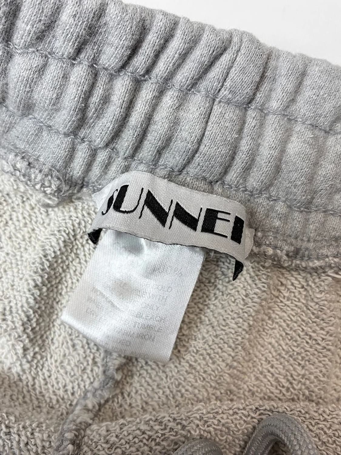 써네이 SUNNEI 와이드 핀턱 스웻 팬츠 PN5634    상품이미지7