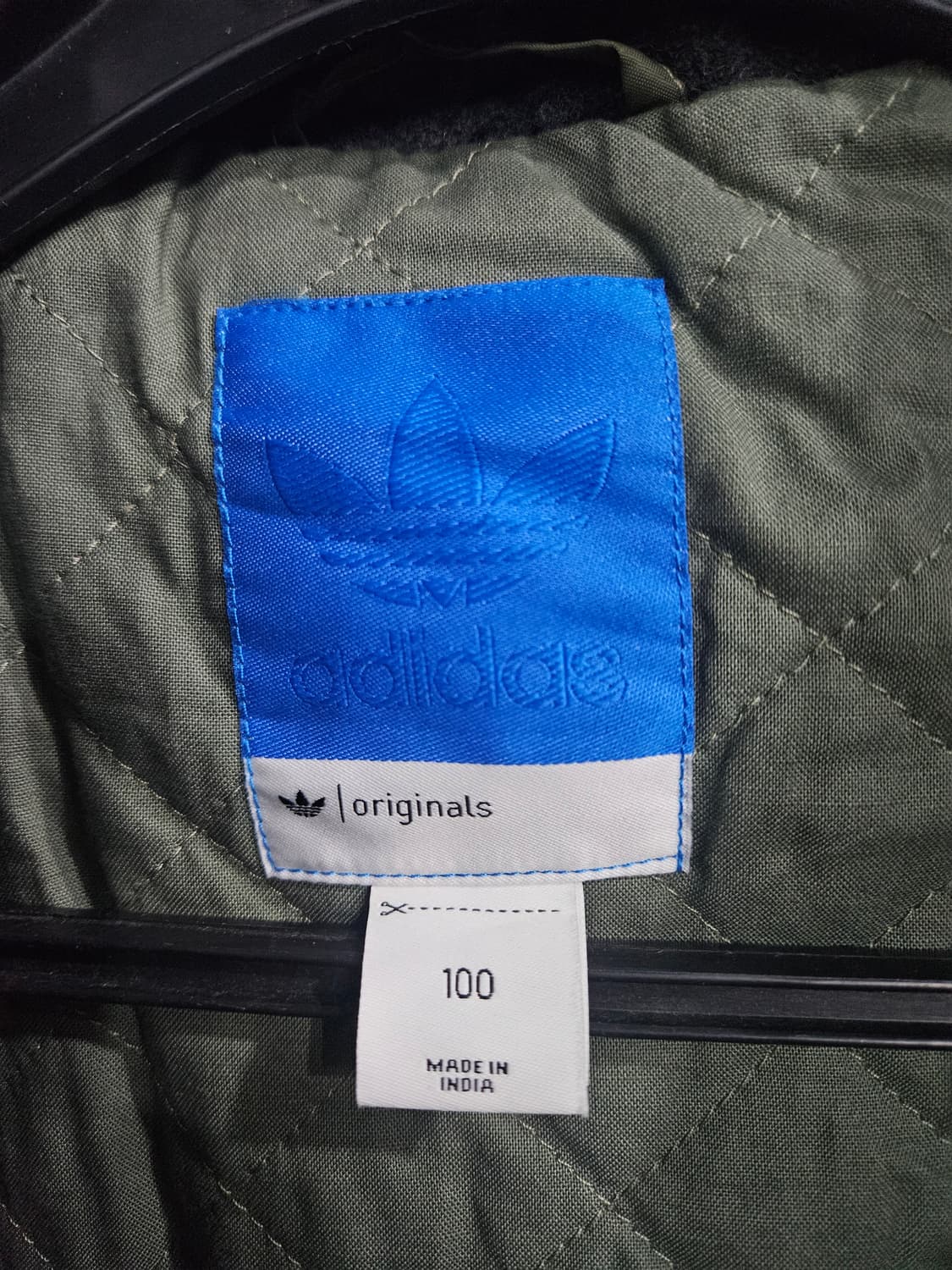 아디다스 카키 남성 100 야상점퍼 자켓  상품이미지3