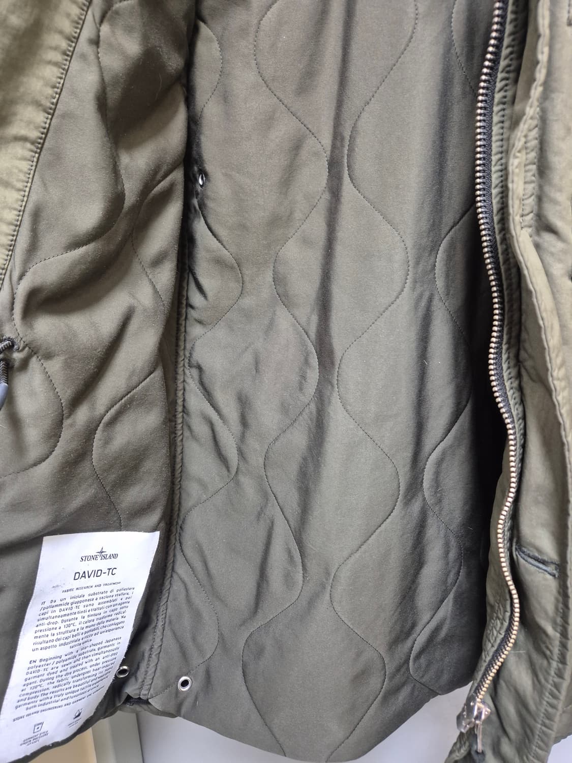 스톤아일랜드 / David TC M65 야상 카키 / S 상품이미지4