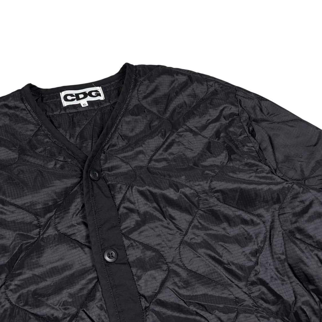 CDG X 알파 인다스트리 블랙컬러 라이너 자켓 상품이미지4