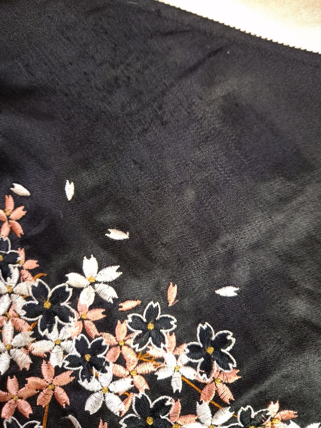 오리지날 재패니즈 벚꽃 자수 수베니어 스카잔 상품이미지9