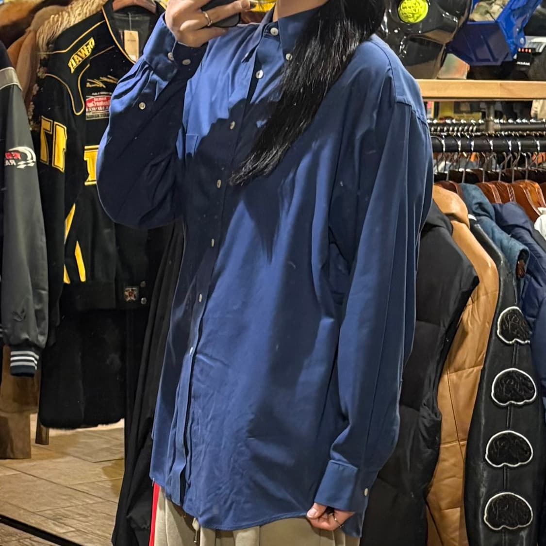 [HI] Carhartt 칼하트 긴팔셔츠 블루 상품이미지3