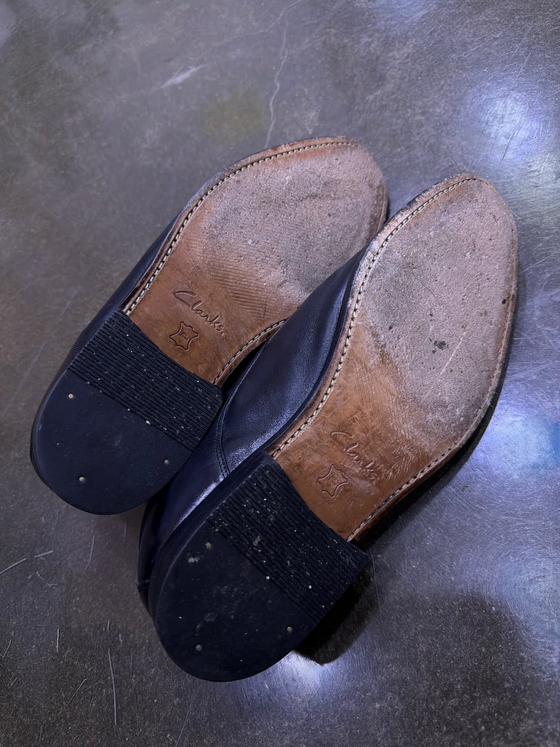 클락스 플레인 슈즈 더비 플러스 쿠션 구두 245 상품이미지8