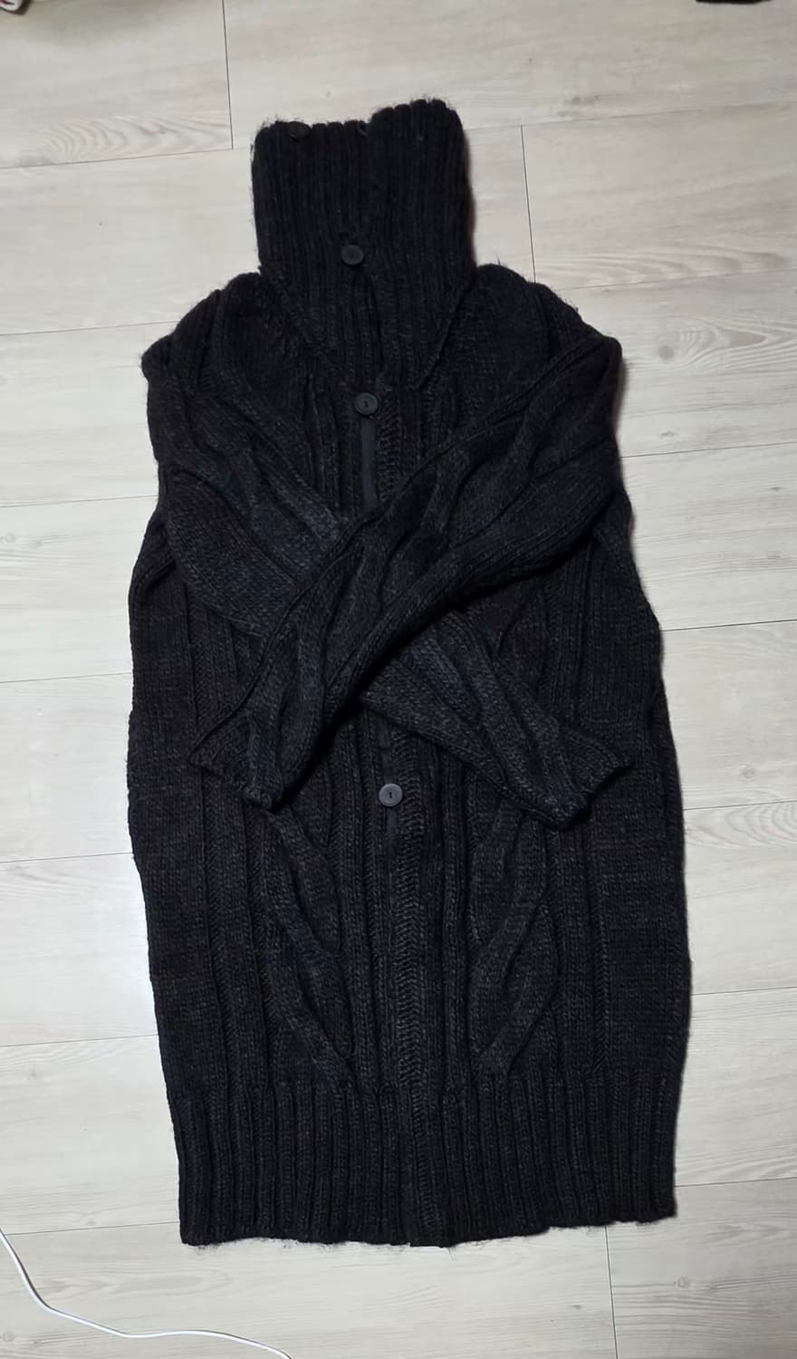 트렌짓 니트코트 상품이미지2