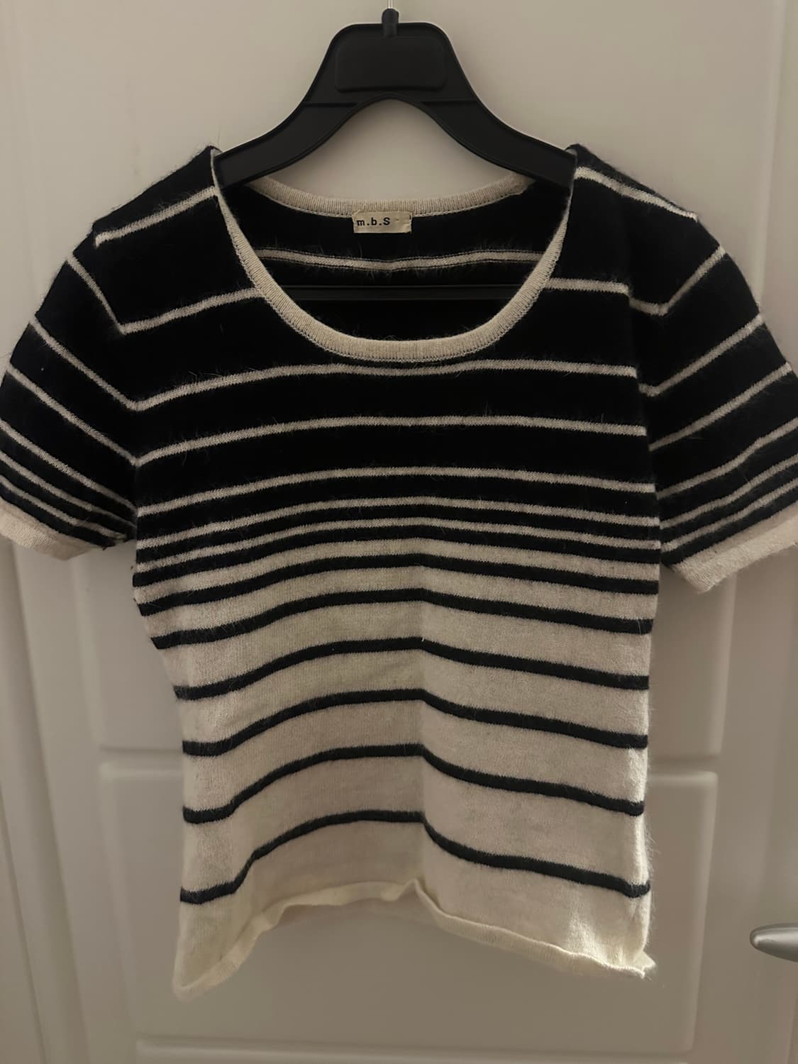 빈티지 반팔 니트 상품이미지1