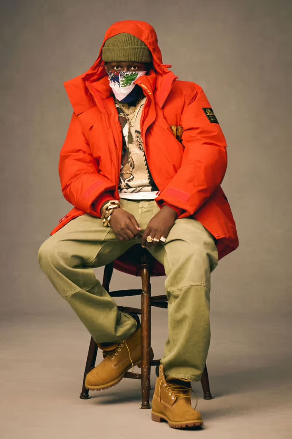 울리치 오렌지 필드파카 상품이미지10