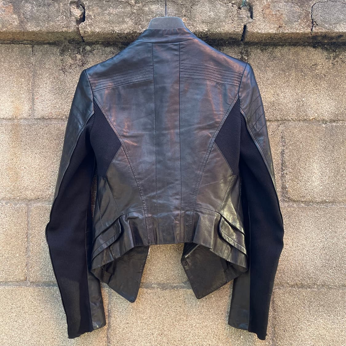 [55] VOV 아방가이드 양가죽 라이더 여성 자켓 상품이미지5