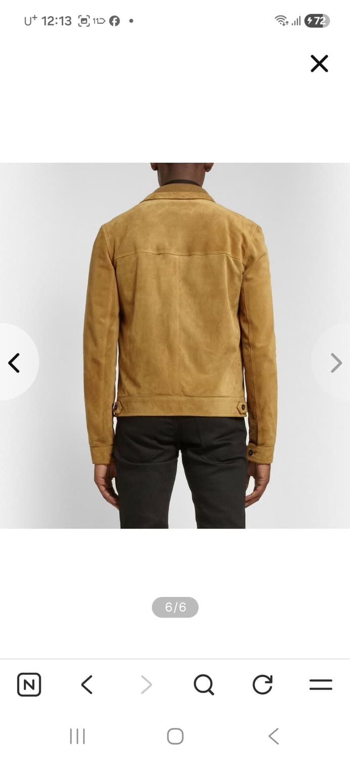 퓨에르옴므 입생로랑스웨이드 슬림100사이즈 상품이미지5