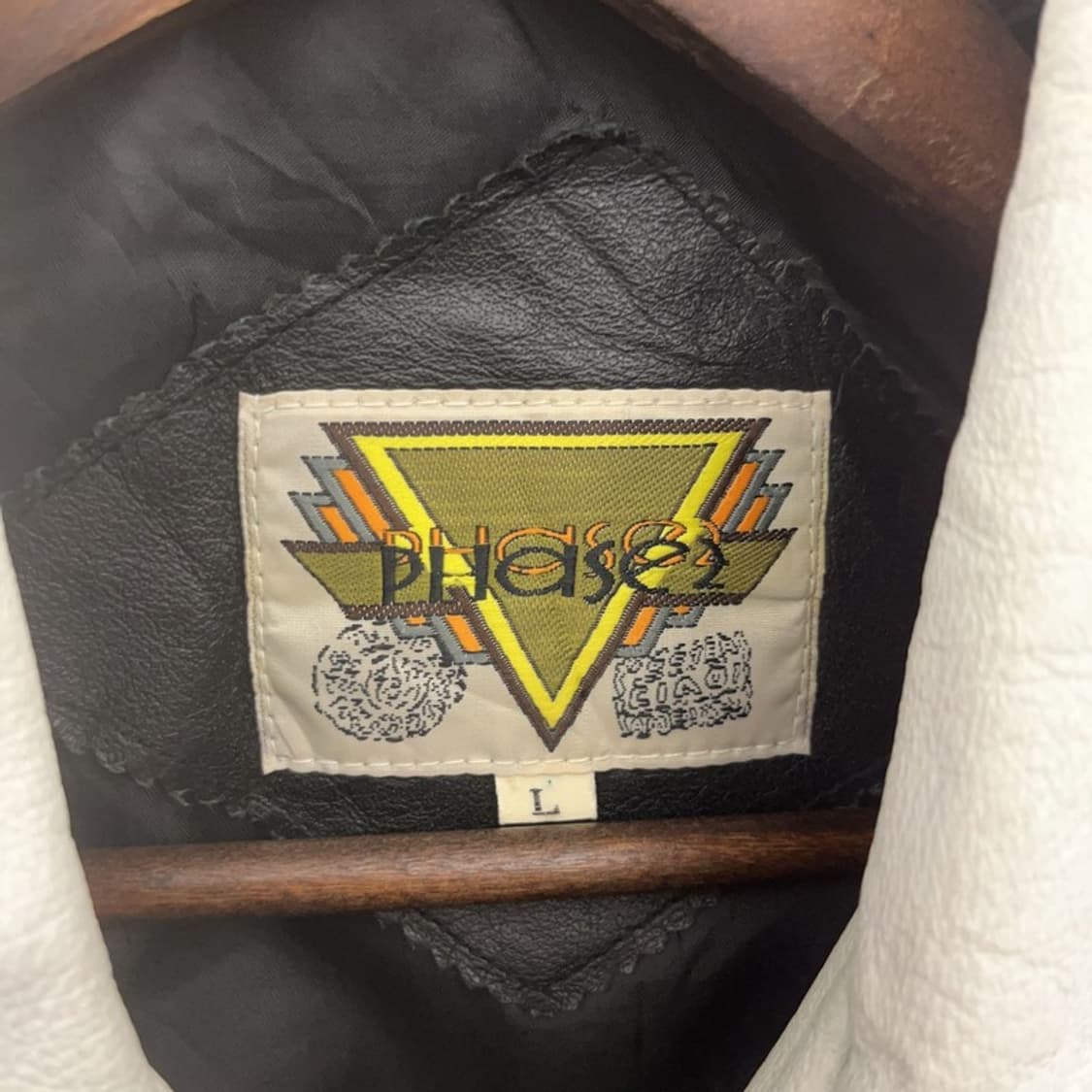 플래그2 빈티지 스트릿 힙합 성조기 가죽자켓 L C09511 상품이미지5