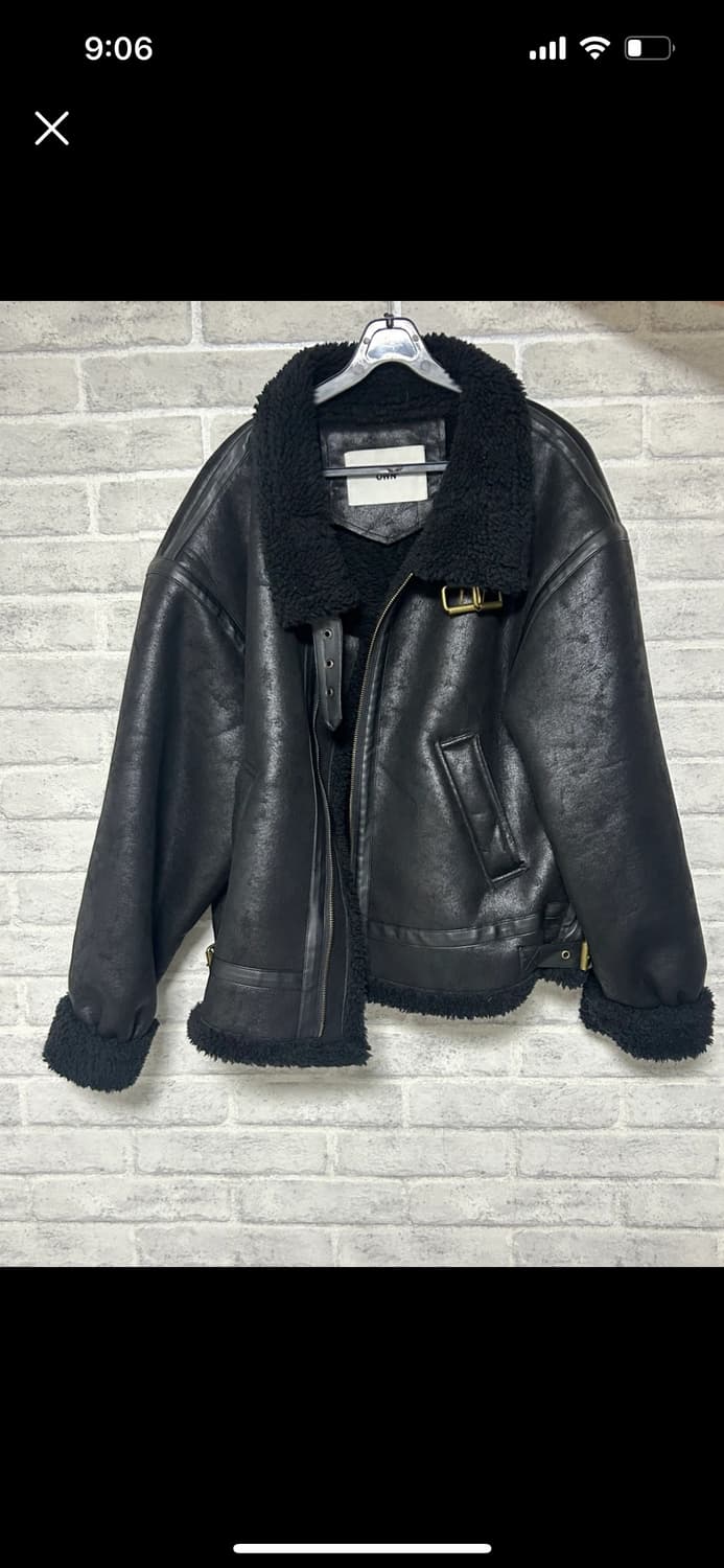 오버핏 무스탕 상품이미지1