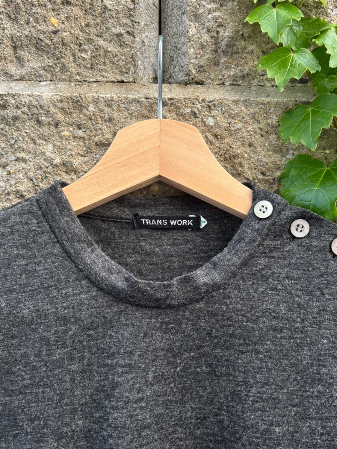 Charcoal Button Sleeve 상품이미지4