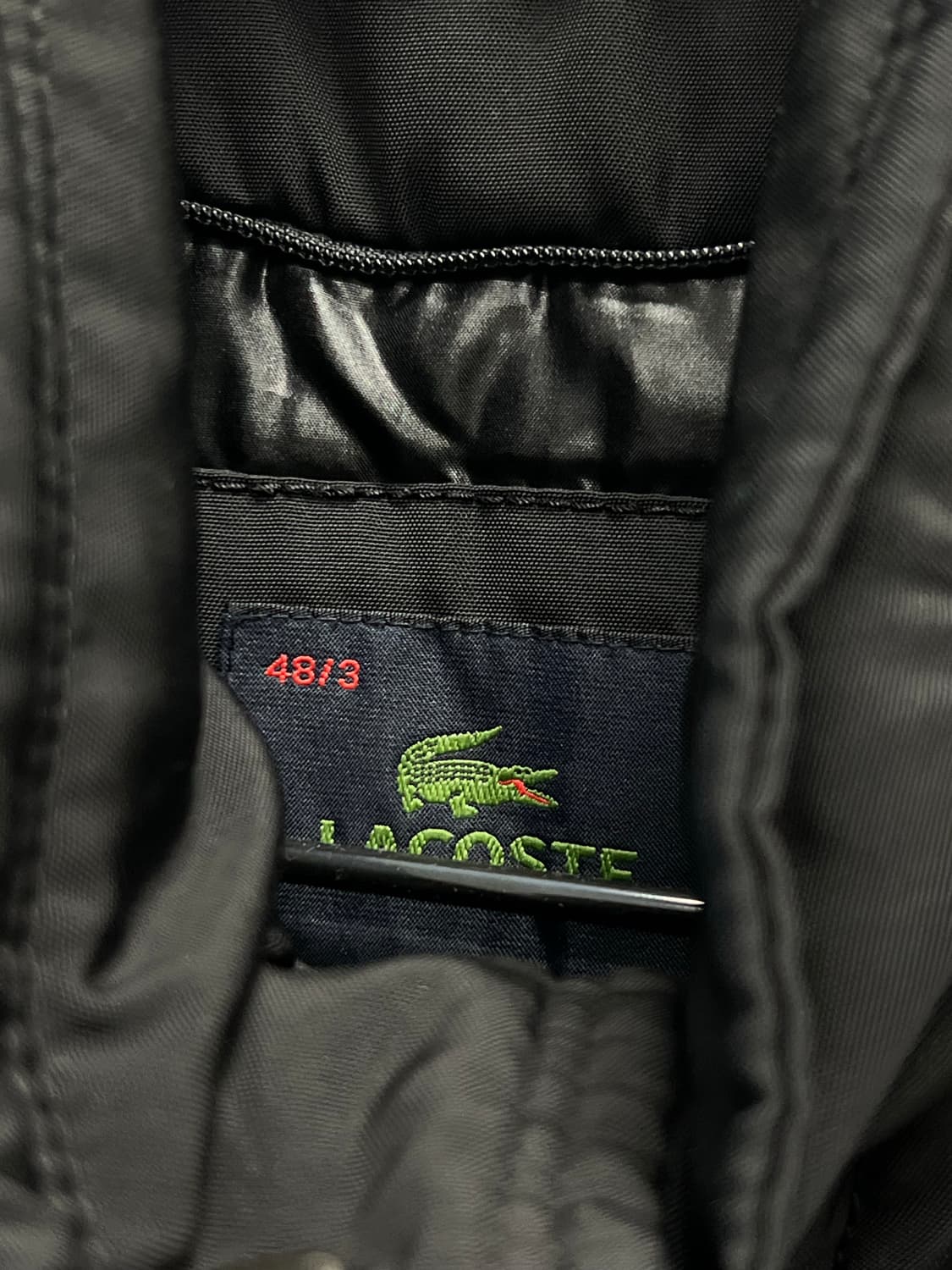 라코스테 나일론 필드 자켓 블랙 상품이미지4