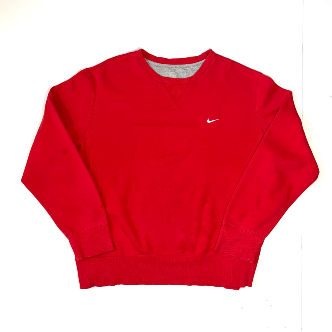 나이키 레드 맨투맨 상품이미지1