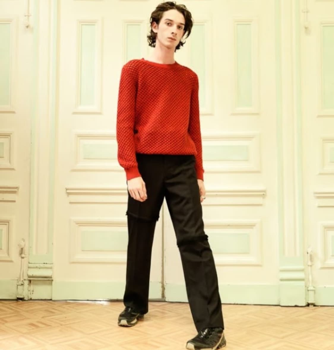 나마체코 18ss 프린지 팬츠 상품이미지1