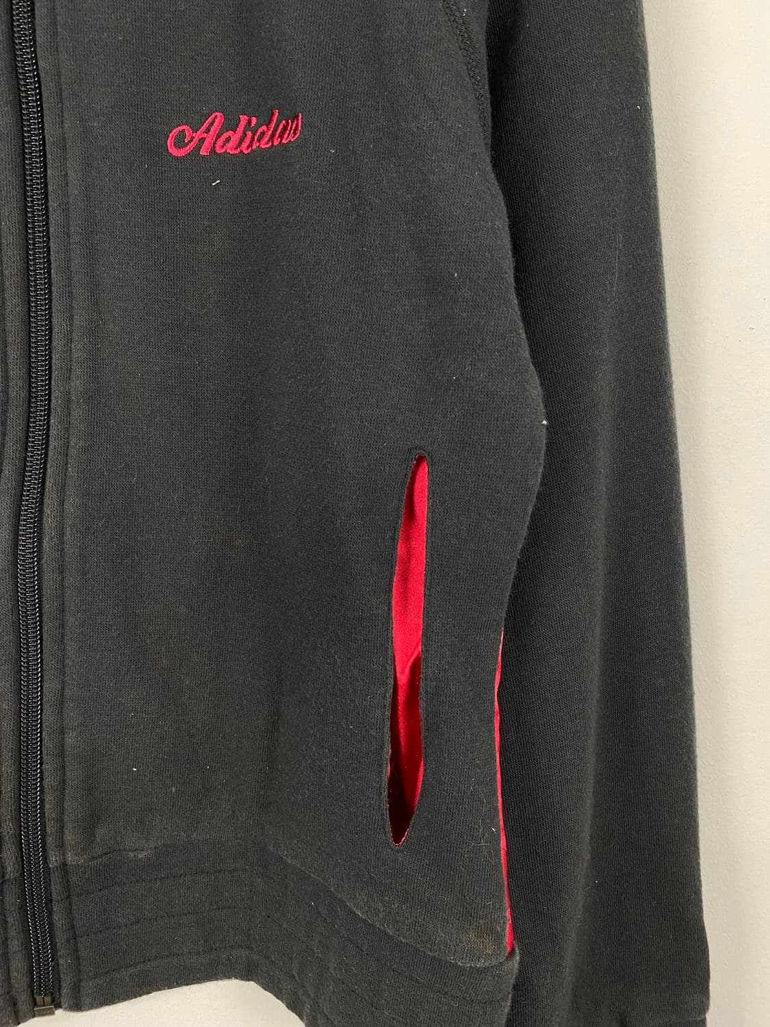 아디다스 올드스쿨 사틴 트랙탑 져지 XS <516> 상품이미지4