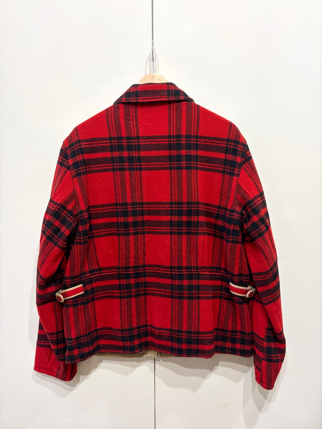 아메리칸 빈티지 울 체크 자켓 상품이미지4