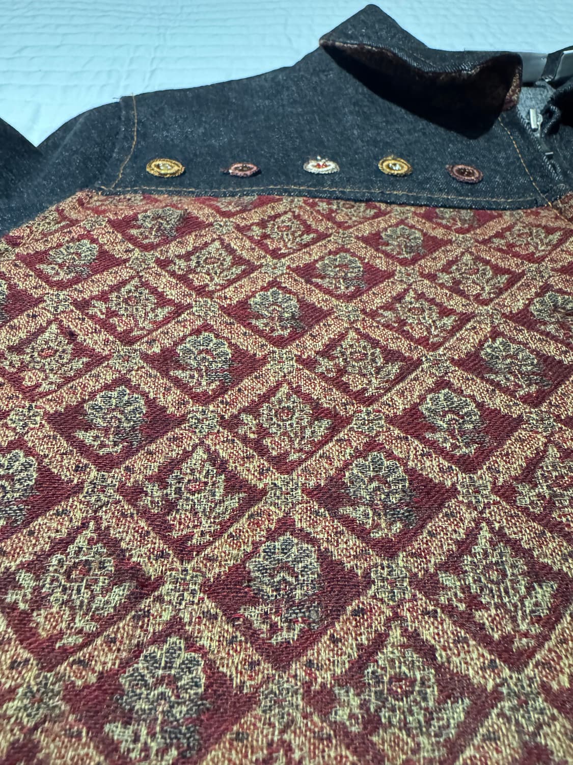 웨스턴 디테일 청자켓 상품이미지3