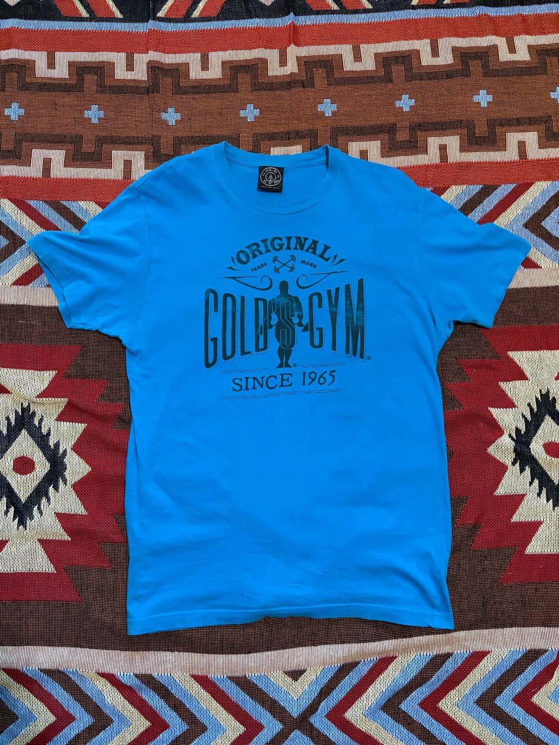 100) 90s 골드짐 올드스쿨 보디빌딩 반팔 상품이미지1