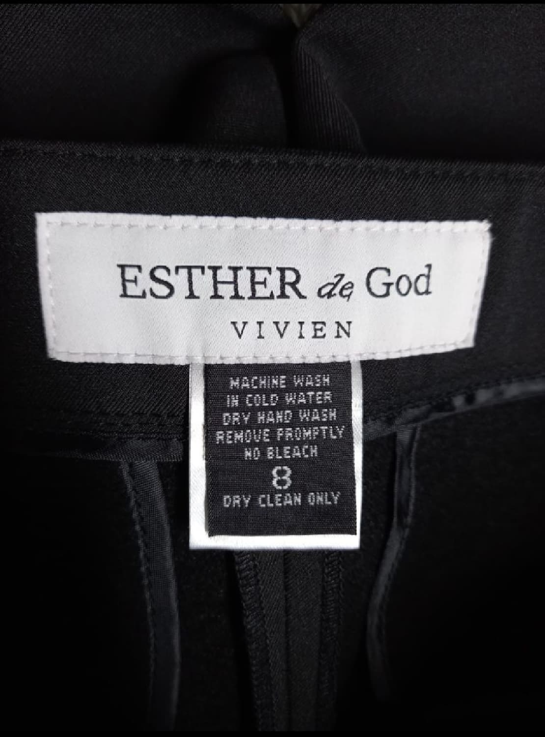 새 드에스더 추동 기모 부츠컷 오피스 팬츠 55 상품이미지6