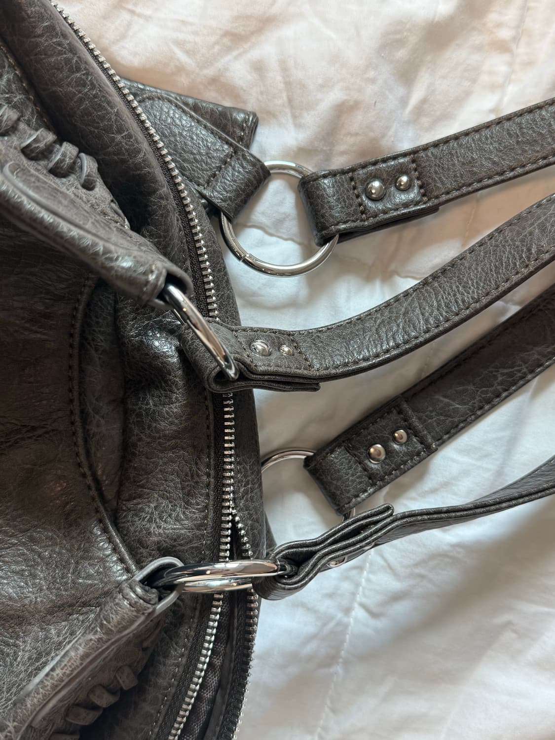 애즈온 보니타 빅백 브라운 상품이미지4