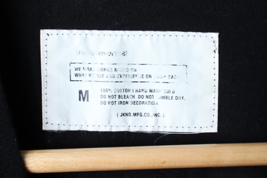 (M-L) 디스이즈네버댓 긴팔티셔츠 레터링 블랙 올드스쿨-H32523 상품이미지8
