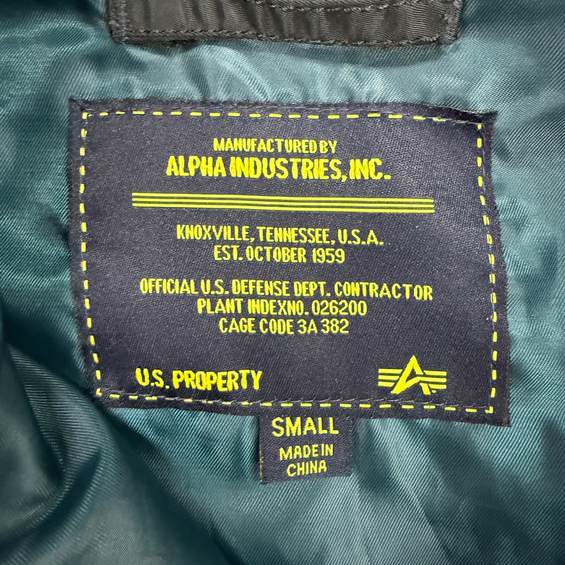 (S)알파 인더스트리 스탠실 봄버 자켓(블랙) 상품이미지2