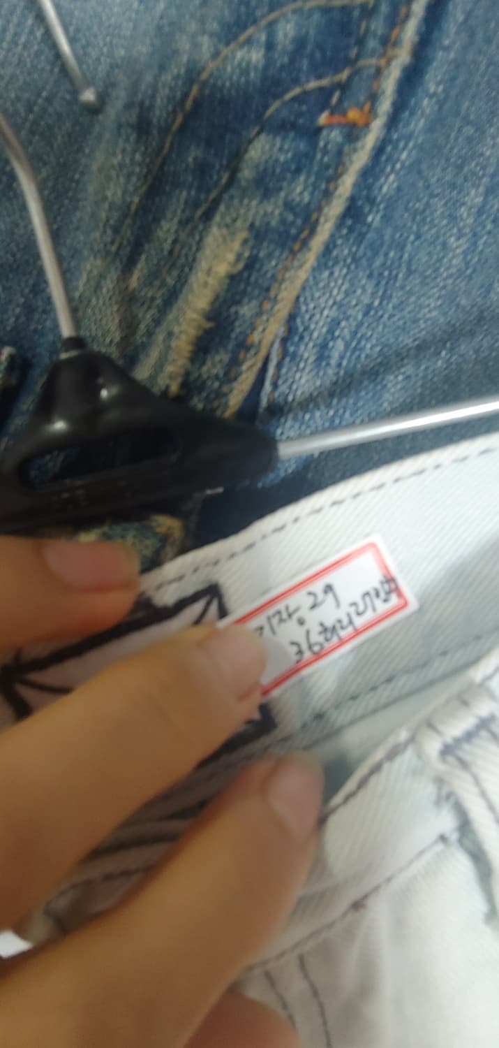 핫팬츠 긱시크 바지 데님팬츠 상품이미지3