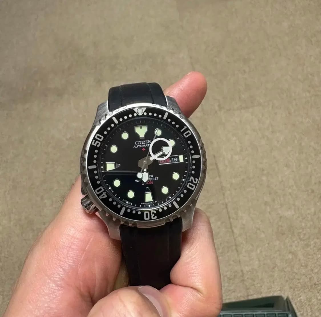 시티즌 복어 메탈밴드 NY0040 오토매틱 상품이미지2