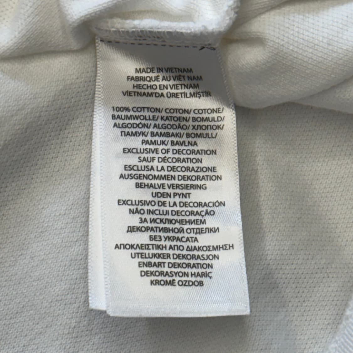 🫶🏻폴로 랄프 로렌 화이트 카라 short T-shirt🫶🏻 상품이미지5