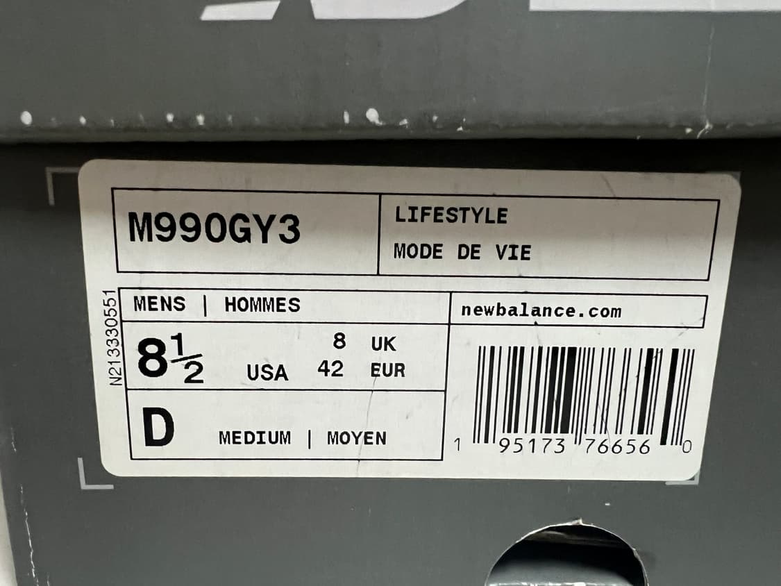 뉴발란스 990v3 265 팝니다 상품이미지9