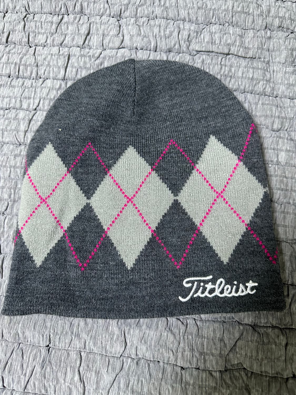 타이틀리스트 아가일 골프 비니 상품이미지1