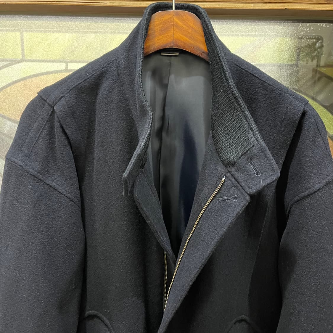 일본판 인터메조 울 블루종 상품이미지2