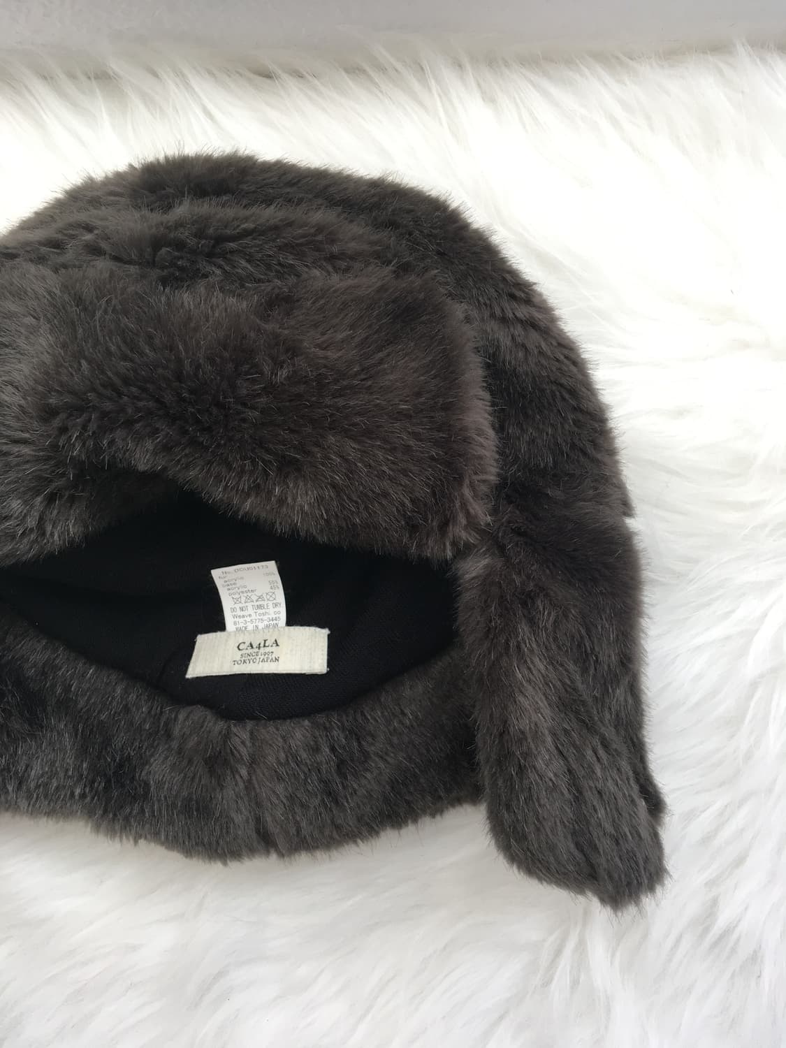 Ca4la fur hat 상품이미지2