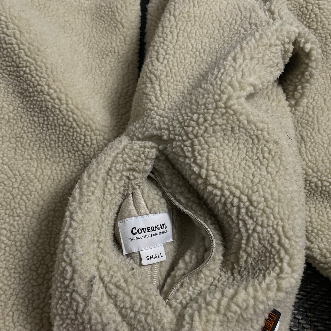 커버낫 빅로고 리버시블 플리스 자켓y 3970 상품이미지10