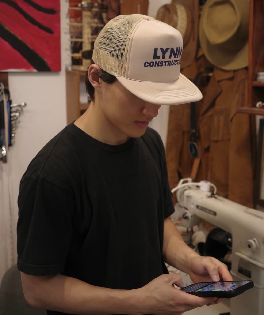 90’s lynn construction 트러커캡 상품이미지3