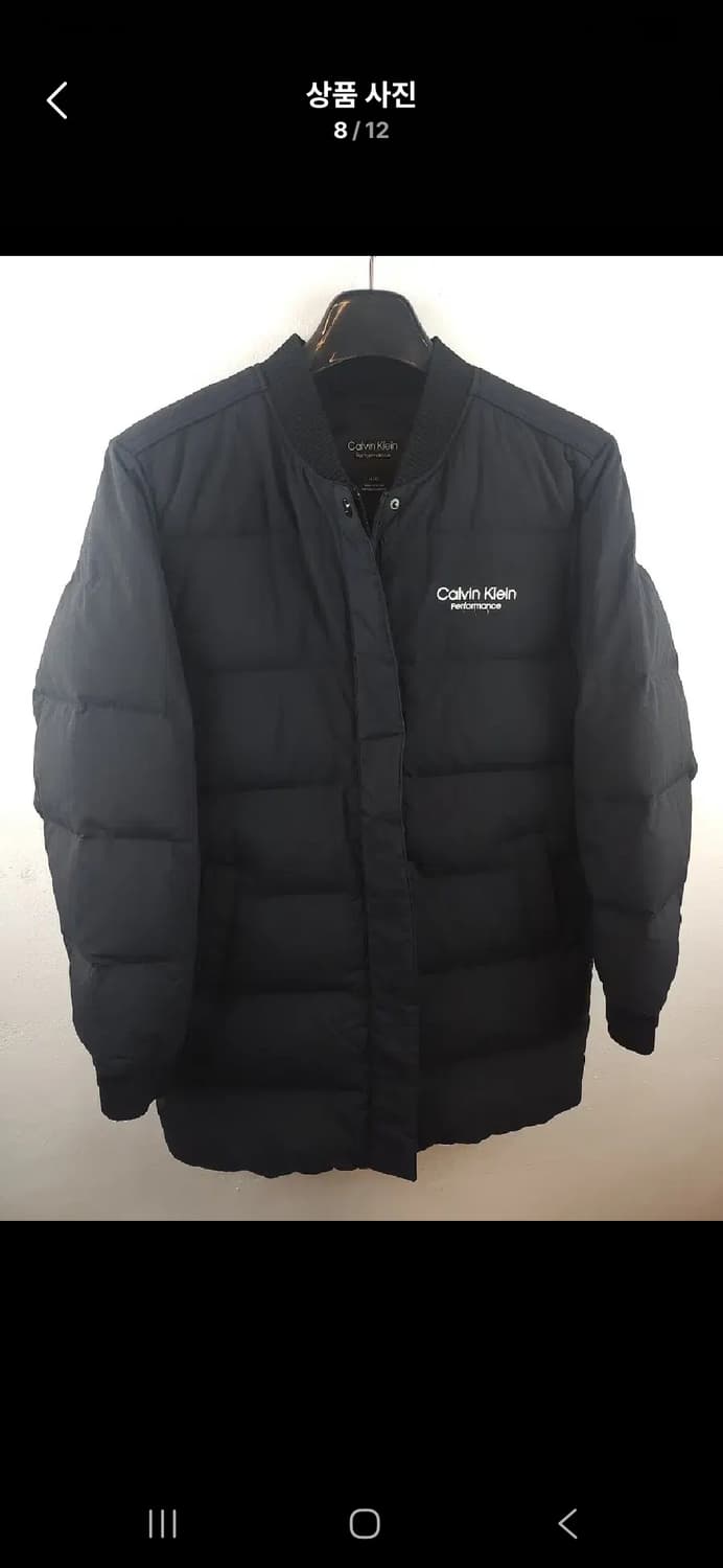 캘빈클라인 매장정품 프로방스 덕다운패딩 88 XL 새제품 상품이미지8
