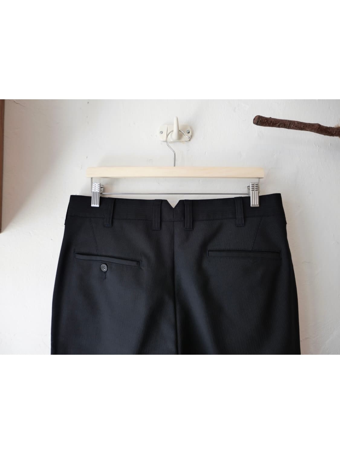 준야 와타나베 울 슬랙스 팬츠 상품이미지4