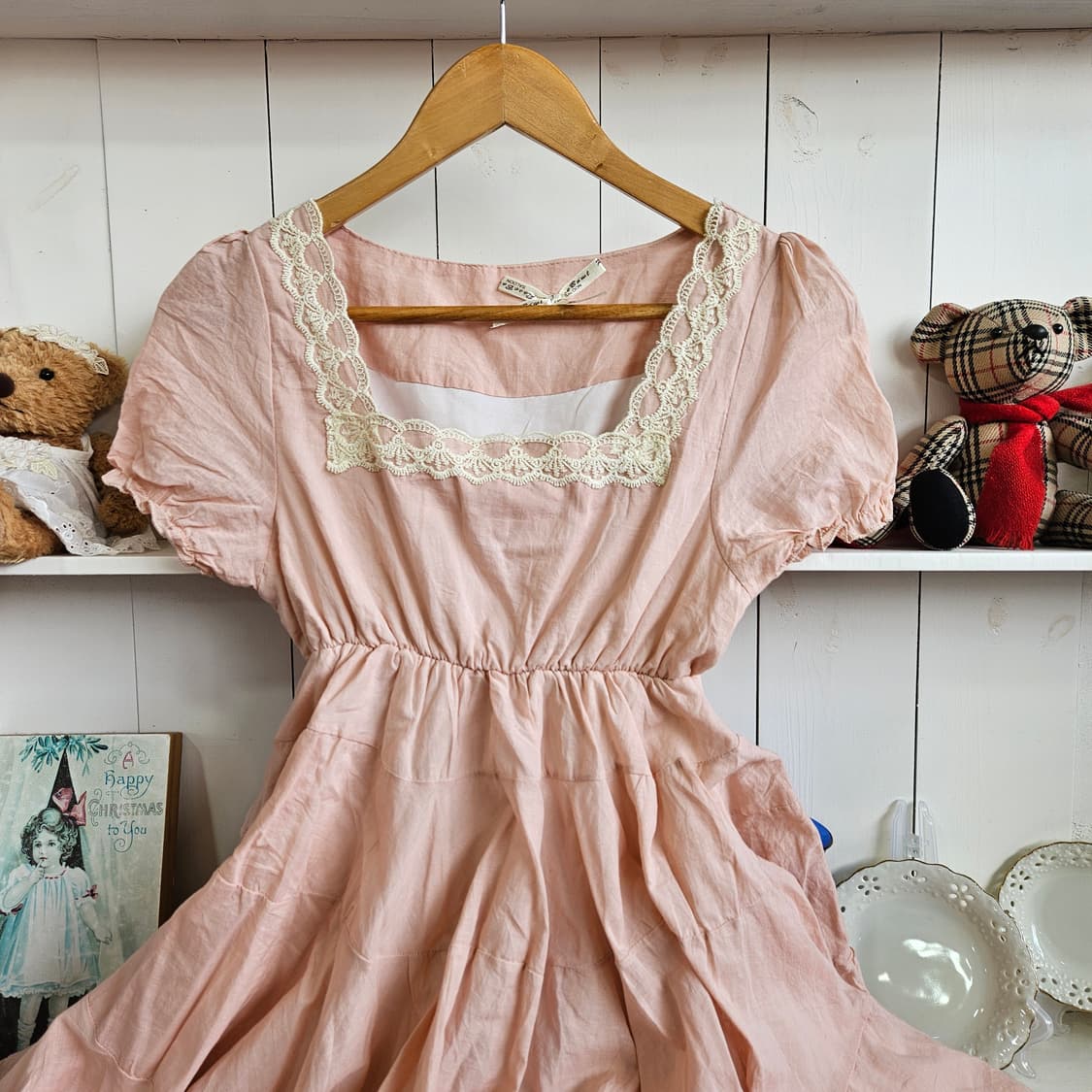 살롱 코튼 러블리 원피스  상품이미지3