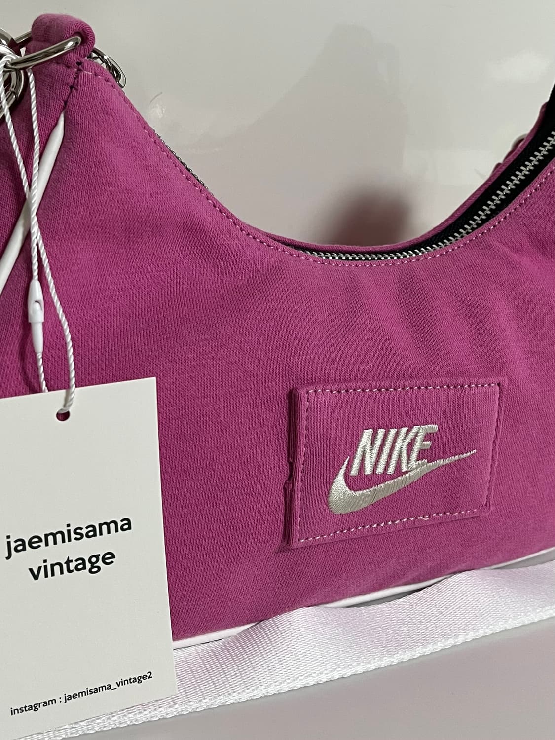 재미삼아빈티지 호보백 / 나이키 업사이클링 빈티지 가방 상품이미지5