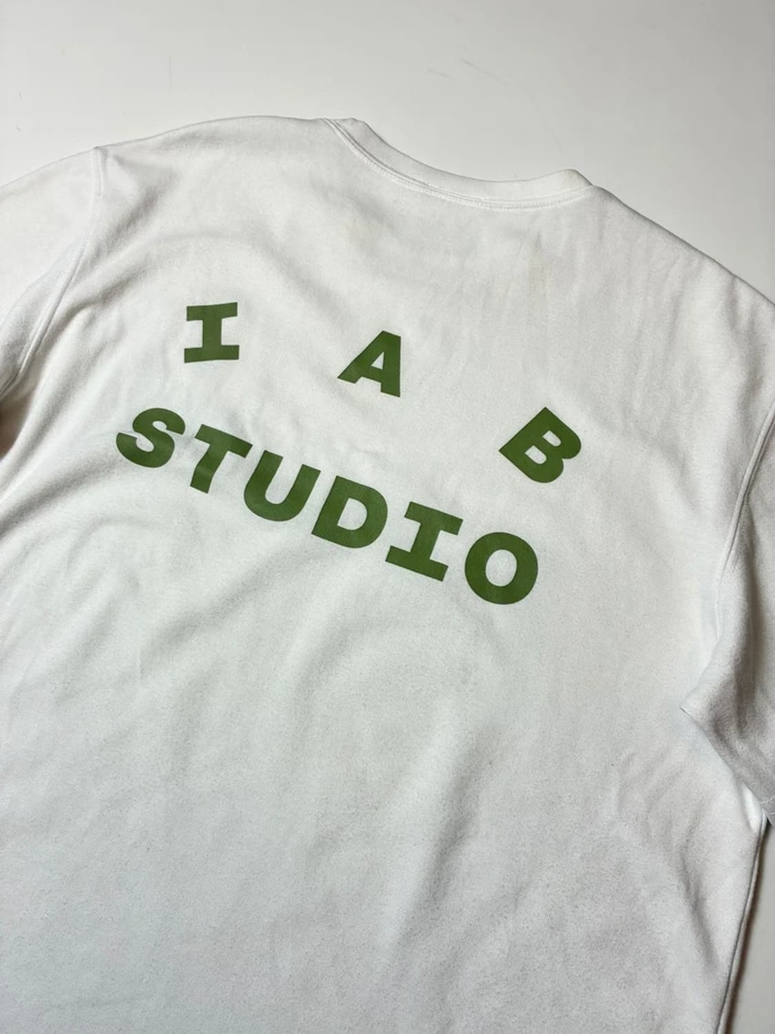 아이앱스튜디오 빅로고 오버핏 반팔 티셔츠 PN9090 상품이미지2