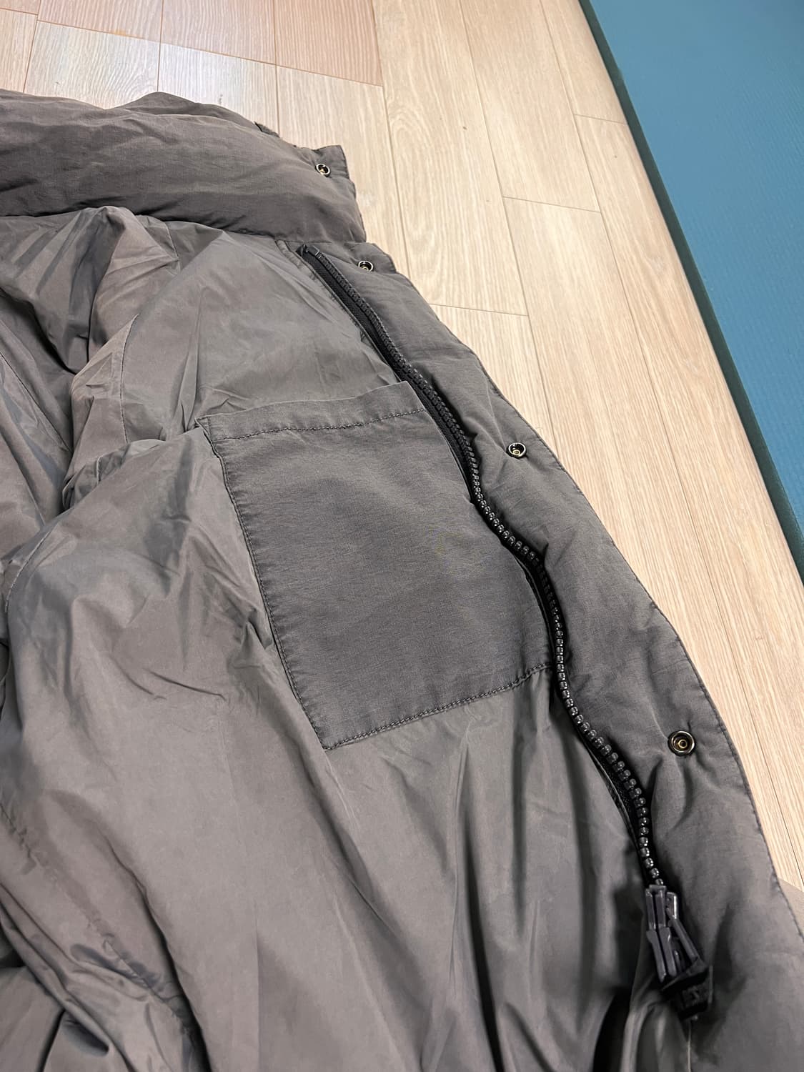 시에라디자인 x 저널스탠다드 가먼트다잉 다운 패딩 M 상품이미지7