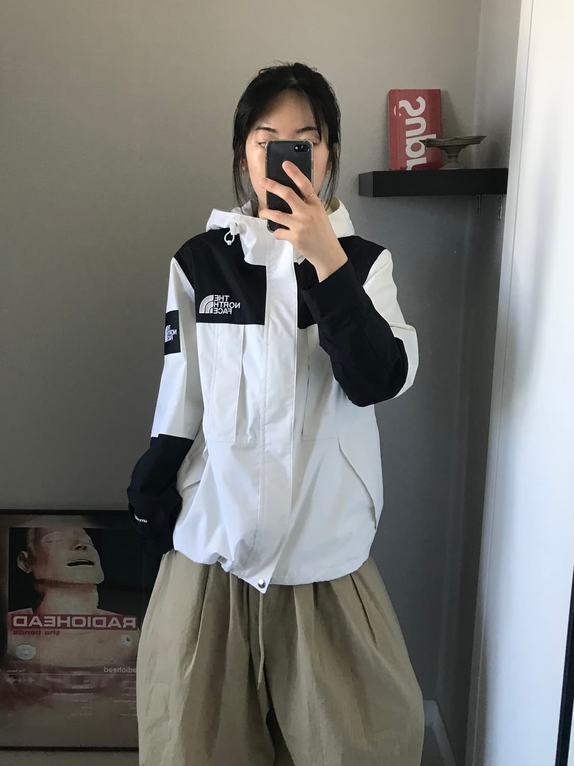 노스페이스 화이트라벨 네오 베이든 자켓 화이트NJ2HP01J 상품이미지1