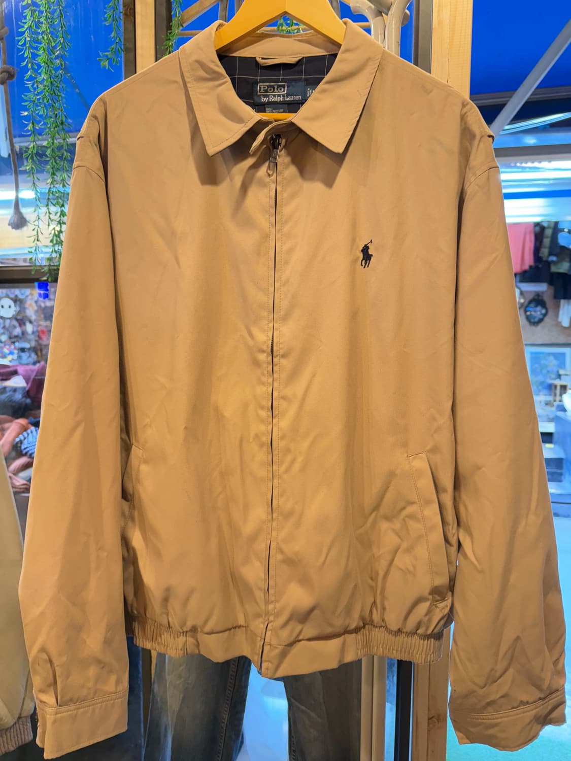 폴로 랄프로렌 네이비포니 베이지 블루종 상품이미지1