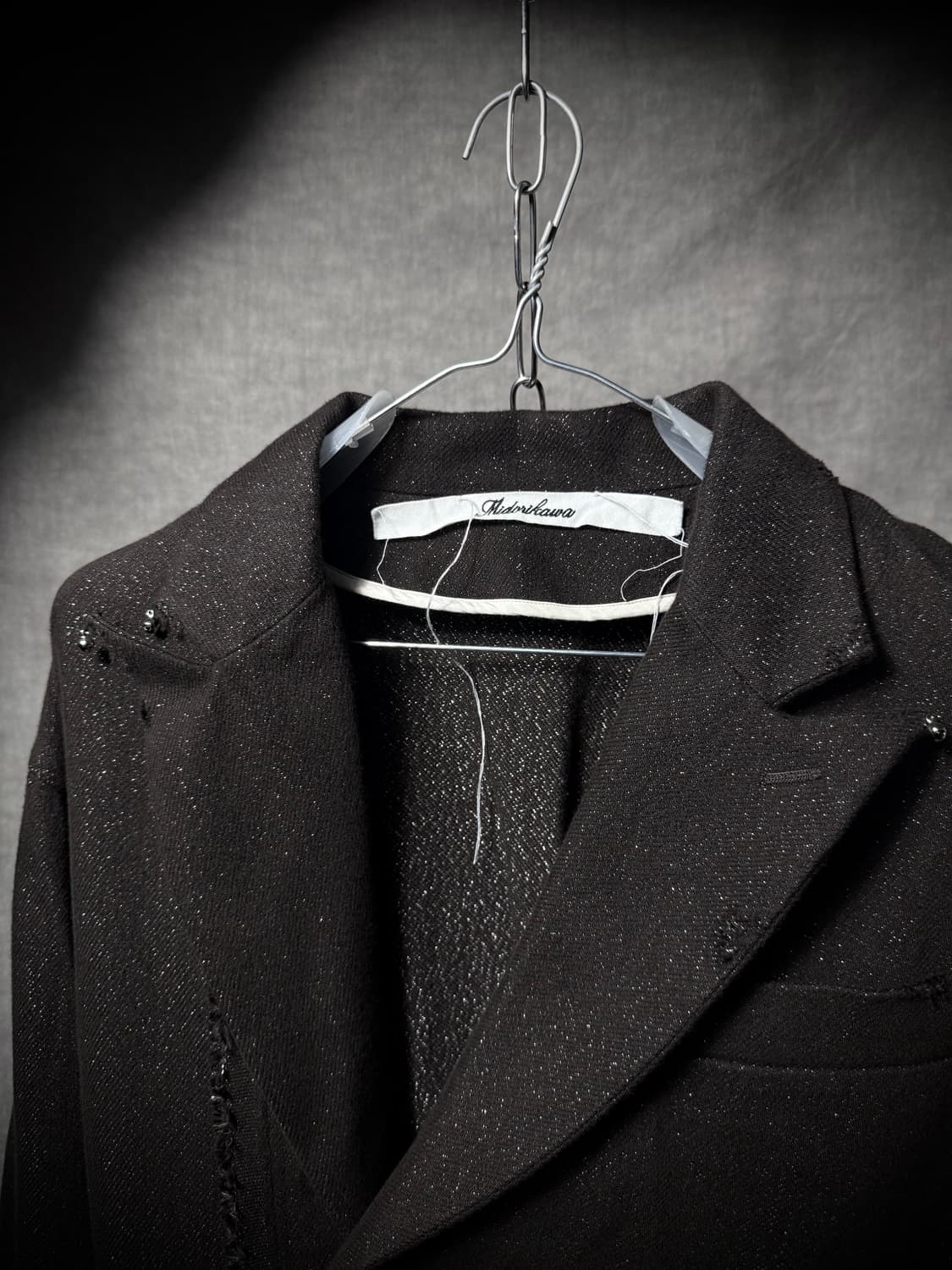 Midorikawa Glitter Nel Damage Coat   상품이미지5