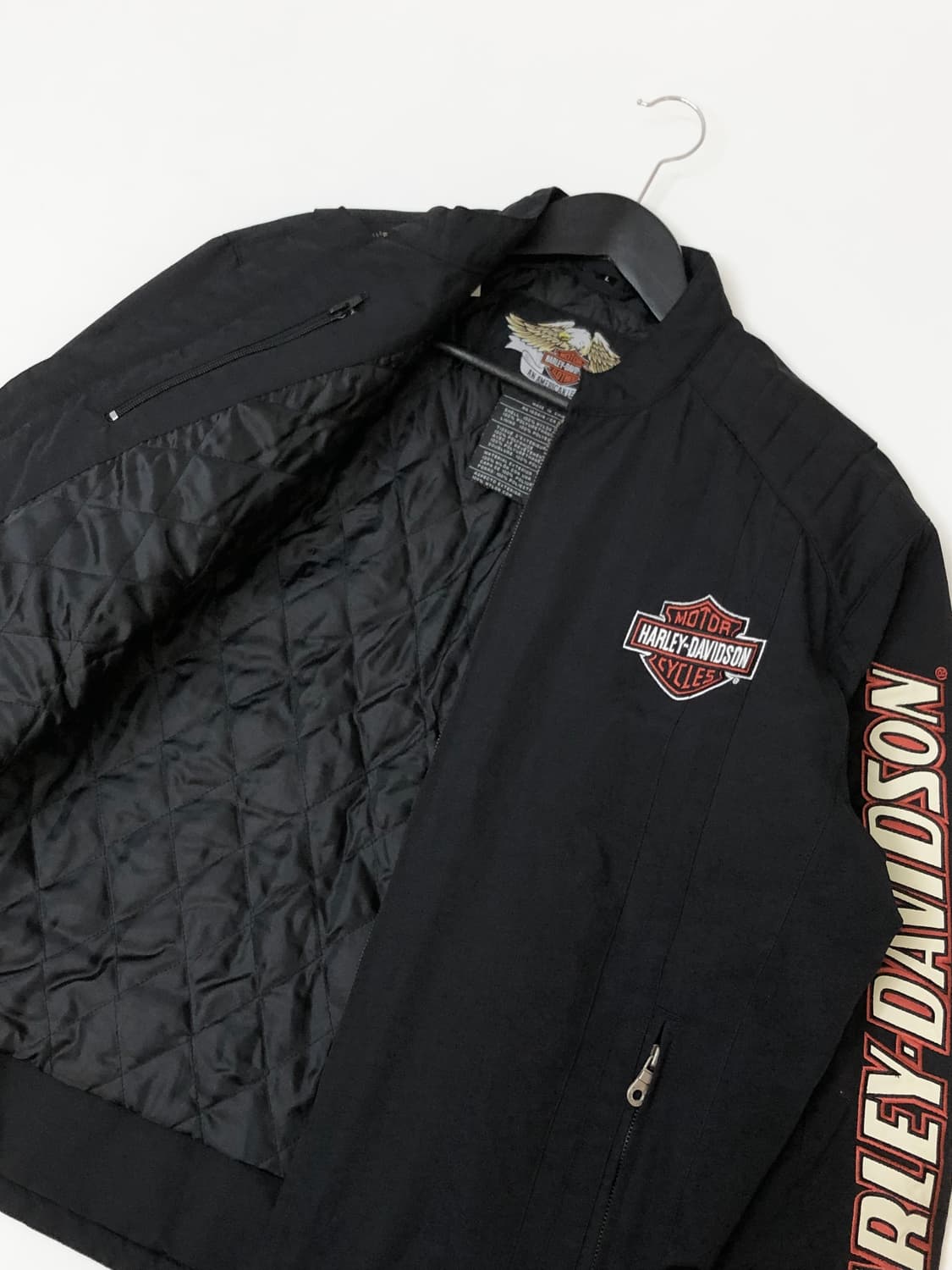 Harley Davidson 할리 데이비슨 나일론 레이싱 자켓 상품이미지4